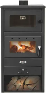 Печь-камин с духовкой Blist BR Амазонка бай фото в Мозыре