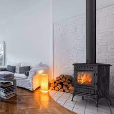 Купить Печь-камин Kawmet P3 (7.4 кВт) EKO в интерьере чугунный в Мозыре фото в Мозыре