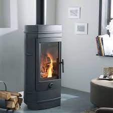 Печь-камин Invicta Chatel чугун в интерьере Амазонка бай фото в Мозыре