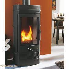 Печь-камин чугунный Invicta Gomont в интерьере Амазонка бай фото в Мозыре