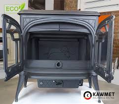 Купить Печь-камин KAWMET Premium SPARTA S10 (13,9 кВт) в интерьере чугунный в Мозыре фото в Мозыре