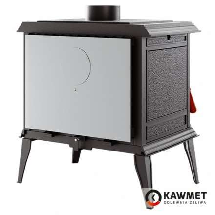 Купить Печь-камин KAWMET Premium PROMETEUS S11 (8,5 кВт) в интерьере чугунный в Мозыре фото в Мозыре