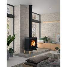 Печь-камин чугунный Invicta Kazan в интерьере Амазонка бай фото в Мозыре