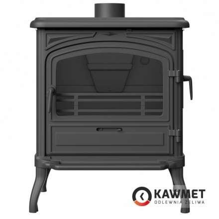 Купить Печь-камин KAWMET Premium EOS S13 (10 кВт) в интерьере чугунный в Мозыре фото в Мозыре