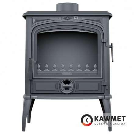 Купить Печь-камин KAWMET Premium SELENA S14 (6,5 кВт) в интерьере чугунный в Мозыре фото в Мозыре