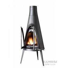Печь-камин чугунный Invicta Pow-Wow в интерьере Амазонка бай фото в Мозыре