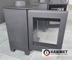 Купить Печь-камин Kawmet Premium S16 (4,9 кВт) в интерьере чугунный в Мозыре фото в Мозыре