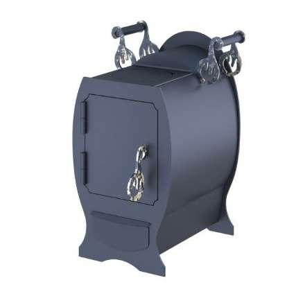 Отопительная печь Царь-печи Буржуйка мини с конфоркой Амазонка бай фото в Мозыре