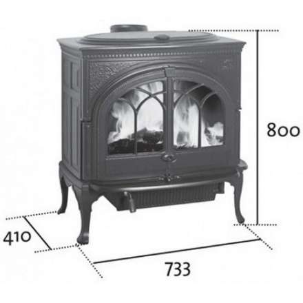 Чугунная печь камин Jotul F600 в Мозыре