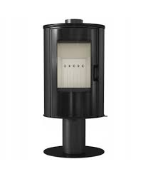 Купить Печь-камин черный Kratki KOZA/AB/S/N/DR в интерьере в Мозыре Амазонка бай фото в Мозыре