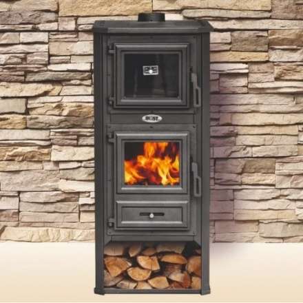 Печь-камин с духовкой Blist Ambasador R фото в Мозыре