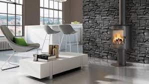 Купить Печь-камин Kratki Koza/Orbit стальной в интерьере в Мозыре Амазонка бай фото в Мозыре