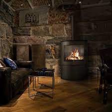 Купить Печь-камин Kratki Koza/AB/S/2 (сталь) стальной в интерьере в Мозыре Амазонка бай фото в Мозыре