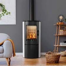 Купить Печь-камин Kratki Koza/AB/S/DR стальной в интерьере в Мозыре Амазонка бай фото в Мозыре