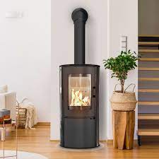  Купить Печь-камин Kratki Koza/AB стальной в интерьере в Мозыре Амазонка бай фото в Мозыре