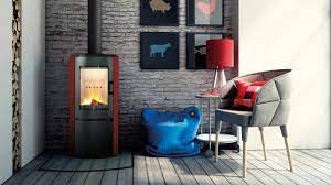  Купить Печь-камин Kratki Koza/AB стальной в интерьере в Мозыре Амазонка бай фото в Мозыре