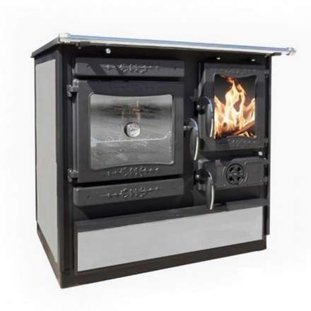 Печь-камин Guca GULIVER THERMO STONE с плитой и водяным контуром в Мозыре