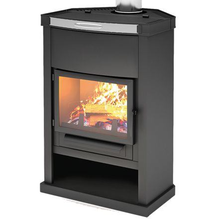 Печь-камин Теплодар ОВ-140 (угловой) Амазонка бай фото в Мозыре