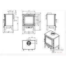 Купить Печь-камин NORDflam Ivory в Мозыре Амазонка бай фото в Мозыре