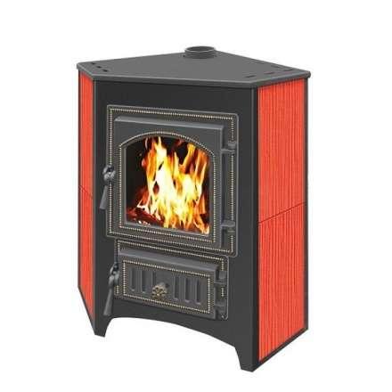 Печь-камин Везувий ПК-01 (270) угловой красный 9 кВт купить в Мозыре