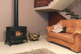 Купить Печь-камин Kratki Koza K9 в интерьере в Мозыре Амазонка бай фото в Мозыре