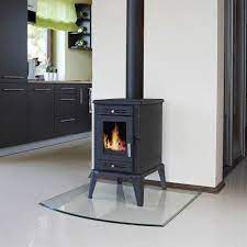 Купить Печь-камин Kratki Koza K10 в интерьере в Мозыре Амазонка бай фото в Мозыре