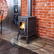 Купить Печь-камин чугунный Kratki Koza K10 с турбиной с водяным контуром в Мозыре Амазонка бай фото в Мозыре