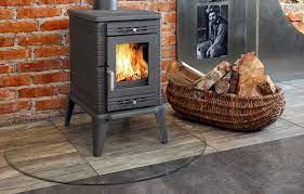 Купить Печь-камин Kratki Koza K10 в интерьере в Мозыре Амазонка бай фото в Мозыре