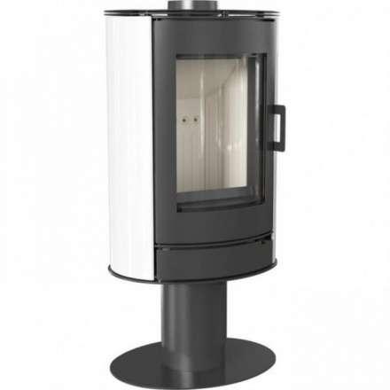 Печь-камин Kratki Koza/AB/S/NO/Kafel/Bialy Амазонка бай фото в Мозыре