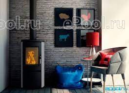 Купить Печь-камин Печь-камин Kratki Koza/AB/S/Kafel/Bialy в интерьере в Мозыре Амазонка бай фото в Мозыре