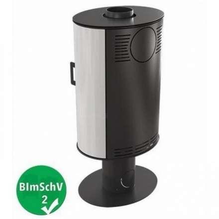 Купить Печь-камин Kratki KOZA/AB/S/N/KAFEL/BIALY (кафель белый) в интерьере в Мозыре Амазонка бай фото в Мозыре