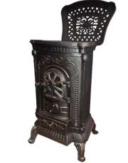 Чугунная печь-камин Амбра Eurokom фото в Мозыре