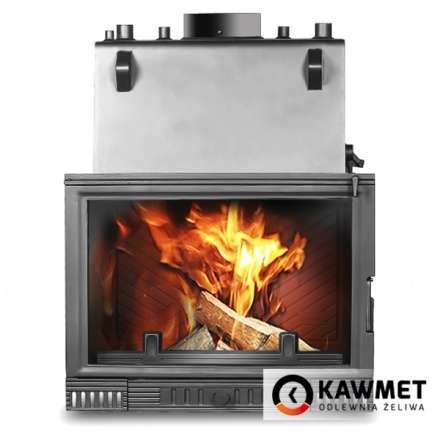 Каминная топка Kawmet W1CO 18,7 кВт с водяным контуром Амазонка бай фото в Мозыре
