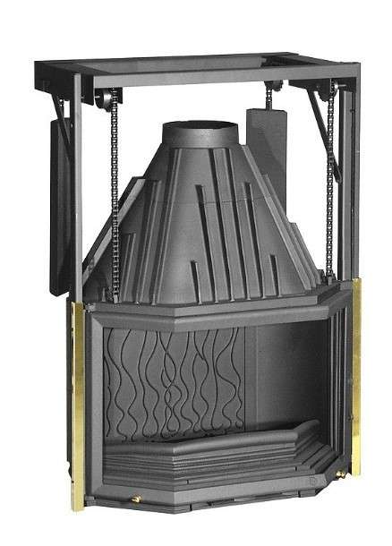 Каминная топка Invicta Prismatic 850 с подъёмом Амазонка бай фото в Мозыре