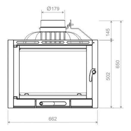 Каминная топка NORDflam Corno в Мозыре