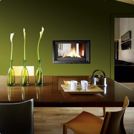 Каминная топка Invicta 800 Double Face в Мозыре