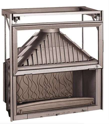 Каминная топка Invicta 1100 Grand Vision с подъёмом  Амазонка бай фото в Мозыре