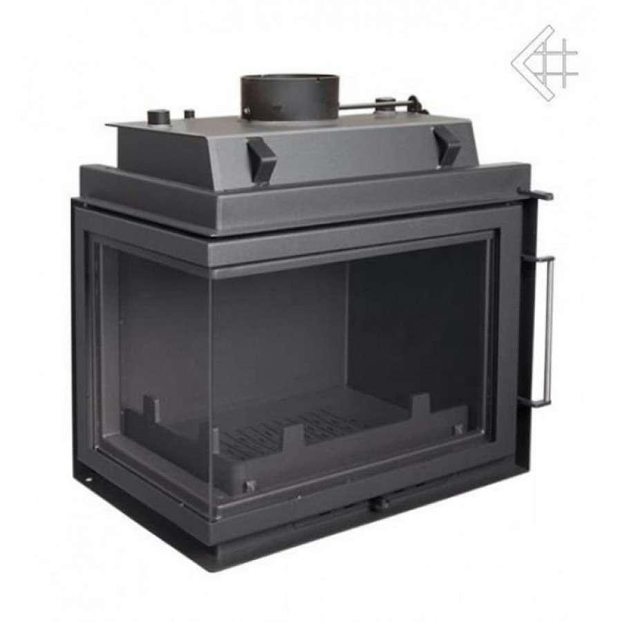 Каминная топка Kratki Maja/PW/BL/12/BS/W (угловое стекло слева, змеевик) Амазонка бай фото в Мозыре