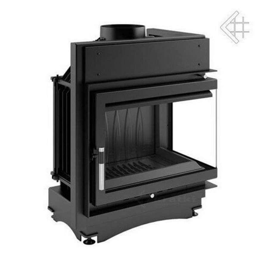 Каминная топка Kratki Maja/P/BS (угловое стекло справа) Амазонка бай фото в Мозыре