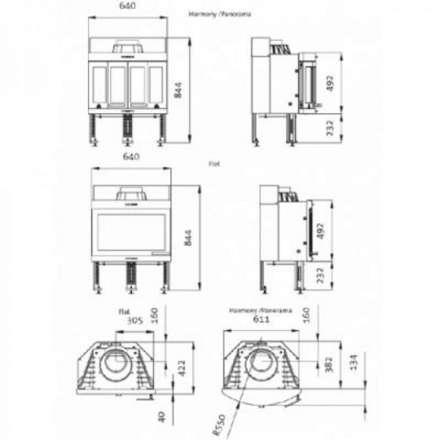 Каминная топка Jotul I 400 Flat BP в Мозыре