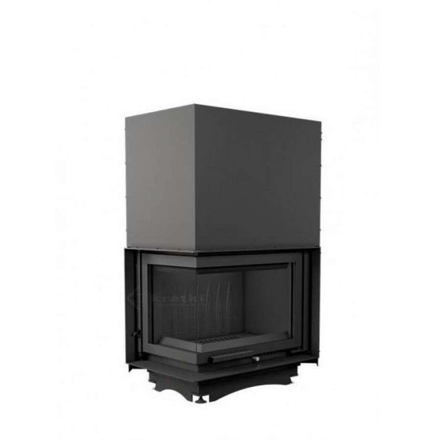 Каминная топка Kratki Maja/L/BS/G (угловое стекло слева, гильотина) Амазонка бай фото в Мозыре