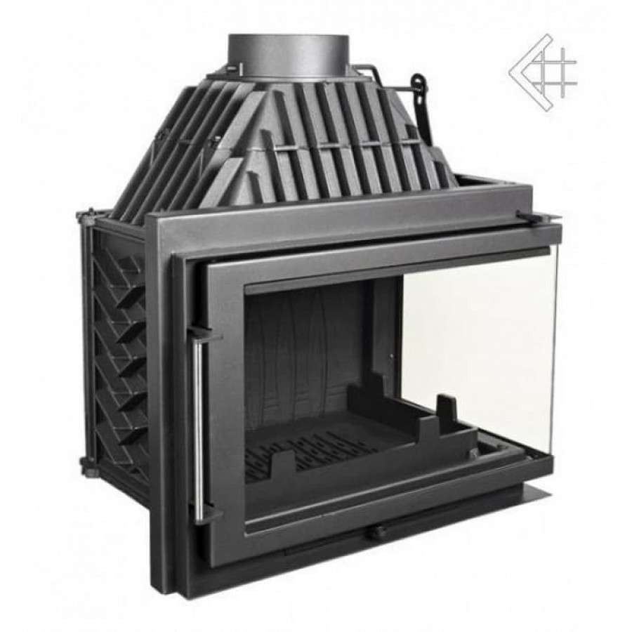 Каминная топка Kratki Zuzia/P/BS (угловое стекло справа) Амазонка бай фото в Мозыре