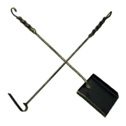 Набор кочерга и совок Везувий кованный купить в Мозыре