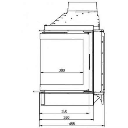 Каминная топка KFD ECO iMAX 7 3F standard в Мозыре