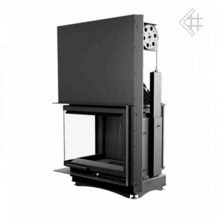 Каминная топка Kratki Amelia/L/BS/G (угловое стекло слева, гильотина) в Мозыре