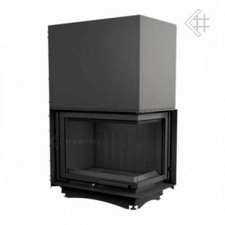 Каминная топка Kratki Amelia/P/BS/G (угловое стекло справа, гильотина) в Мозыре