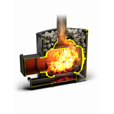 Печь для бани Теплодар Былина-12Ч (1.1) в Мозыре
