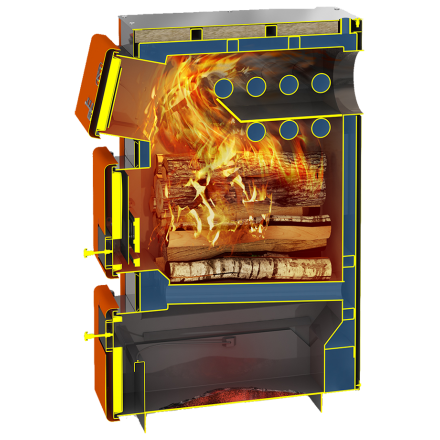 Твердотопливный котел Теплодар Куппер ПРО-28 (2.0) Амазонка бай фото в Мозыре