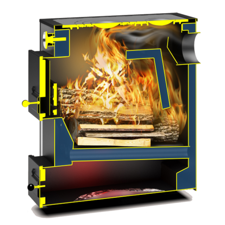 Твердотопливный котел Теплодар Куппер Практик 10 В Амазонка бай фото в Мозыре