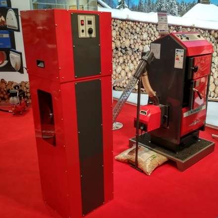 Твердотопливный Пеллетный котел Atmos D 14 P Амазонка бай фото в Мозыре